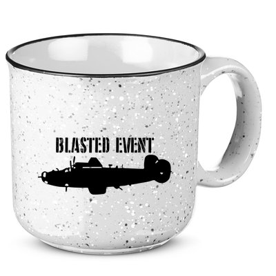 World War Wisdom Blasted Event 15oz Campfire Ceramic Mug