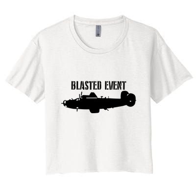 World War Wisdom Blasted Event Crop Top