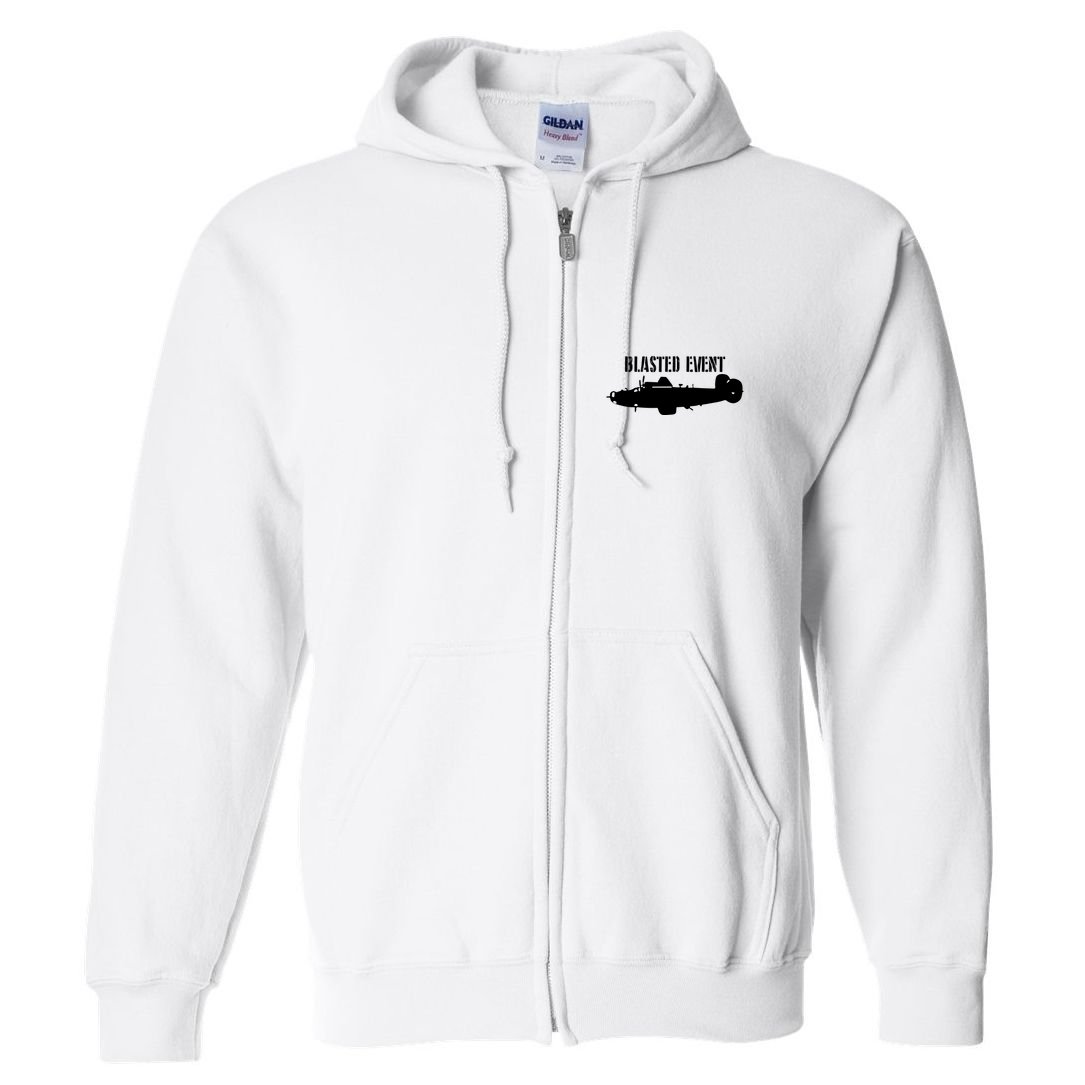 World War Wisdom Blasted Event Full Zip Hoodie