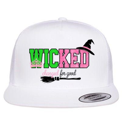 Wick Witch Wizard Change For Good Flat Bill Trucker Hat