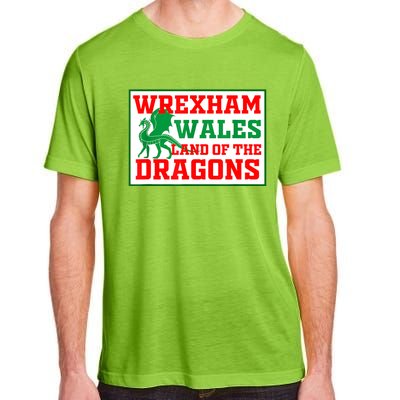 Wrexham Wales Welsh Gifts Adult ChromaSoft Performance T-Shirt