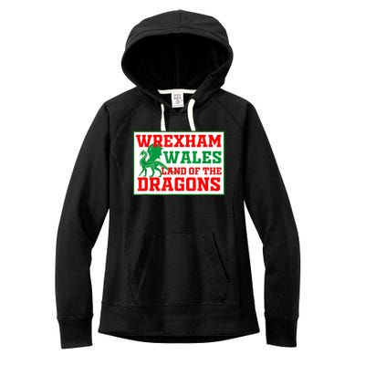 Wrexham Wales Welsh Gifts Women's Fleece Hoodie