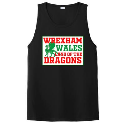 Wrexham Wales Welsh Gifts PosiCharge Competitor Tank