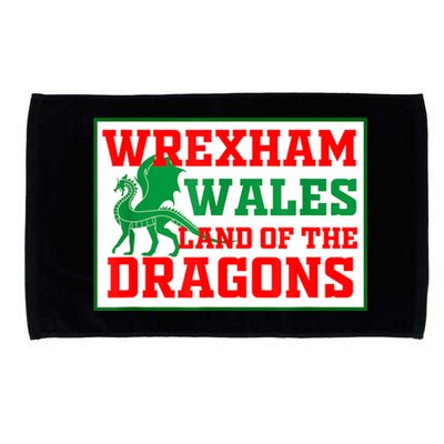 Wrexham Wales Welsh Gifts Microfiber Hand Towel