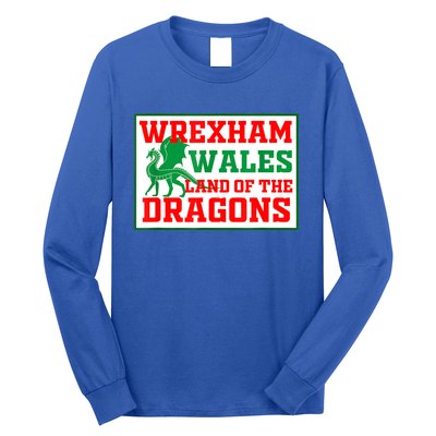 Wrexham Wales Welsh Gifts Long Sleeve Shirt