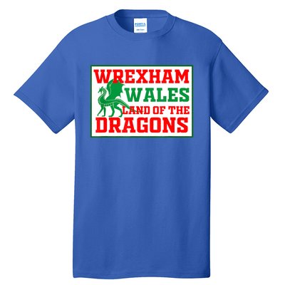 Wrexham Wales Welsh Gifts Tall T-Shirt