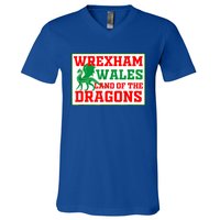 Wrexham Wales Welsh Gifts V-Neck T-Shirt