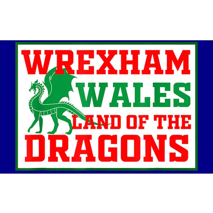 Wrexham Wales Welsh Gifts Bumper Sticker