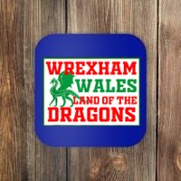 Wrexham Wales Welsh Gifts Coaster