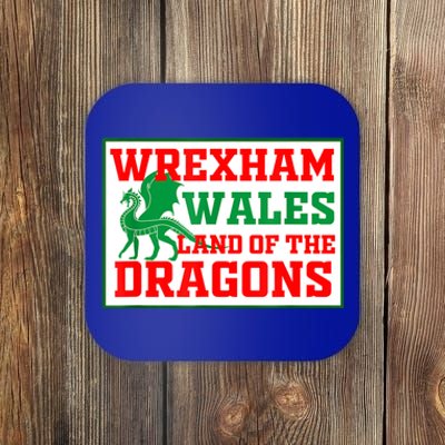 Wrexham Wales Welsh Gifts Coaster