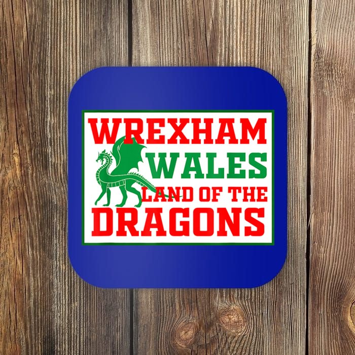 Wrexham Wales Welsh Gifts Coaster