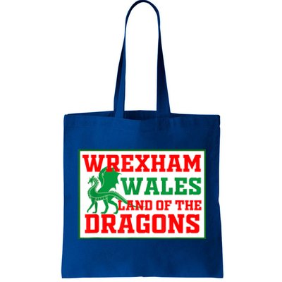 Wrexham Wales Welsh Gifts Tote Bag