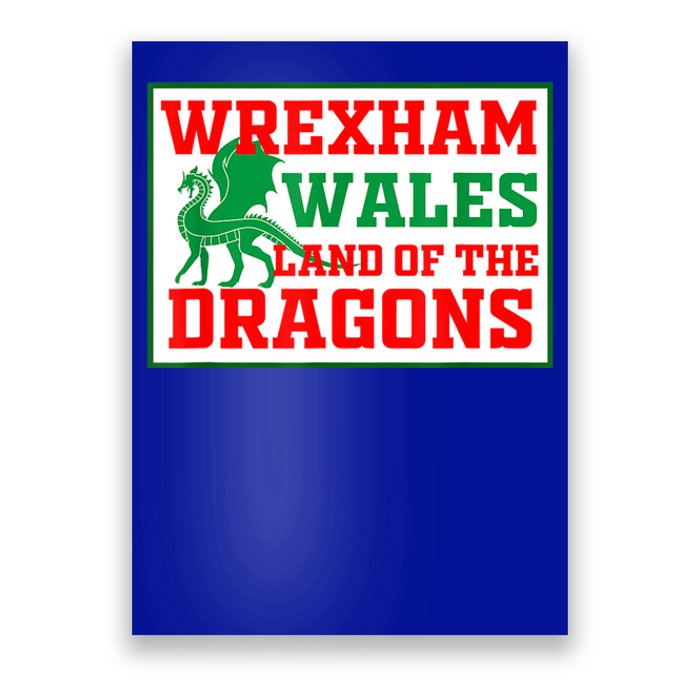 Wrexham Wales Welsh Gifts Poster