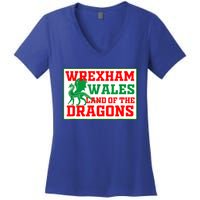 Wrexham Wales Welsh Gifts Women's V-Neck T-Shirt