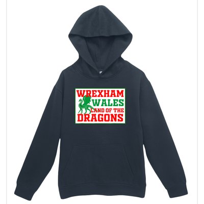 Wrexham Wales Welsh Gifts Urban Pullover Hoodie