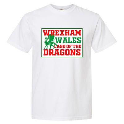 Wrexham Wales Welsh Gifts Garment-Dyed Heavyweight T-Shirt