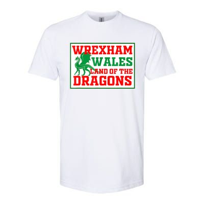 Wrexham Wales Welsh Gifts Softstyle CVC T-Shirt