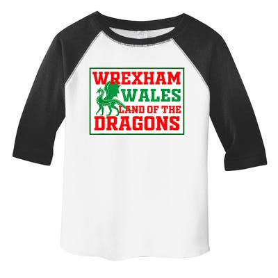 Wrexham Wales Welsh Gifts Toddler Fine Jersey T-Shirt