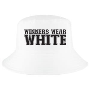 Winners Wear White Spirit Wear Team Game Color War Cool Comfort Performance Bucket Hat