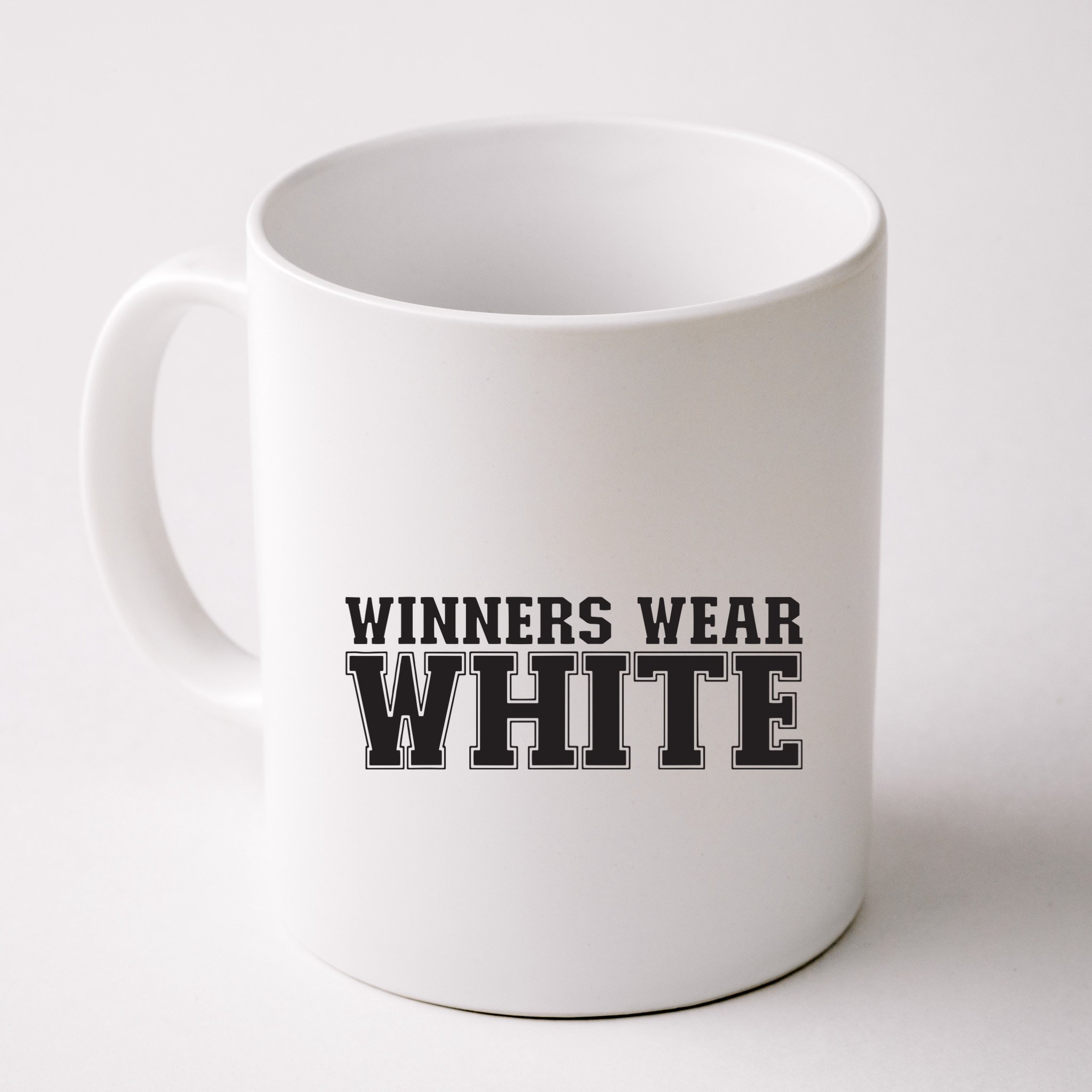 Winners Wear White Spirit Wear Team Game Color War Mug