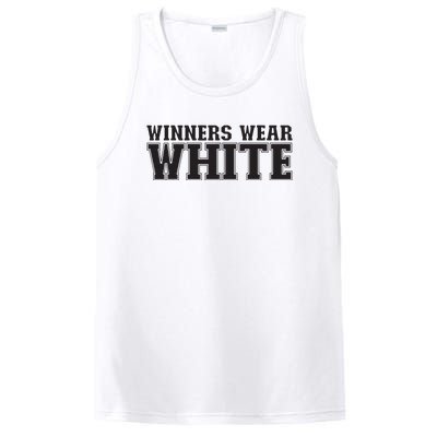 Winners Wear White Spirit Wear Team Game Color War PosiCharge Competitor Tank