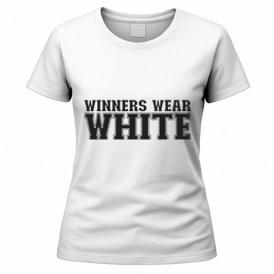 Winners Wear White Spirit Wear Team Game Color War Women's T-Shirt