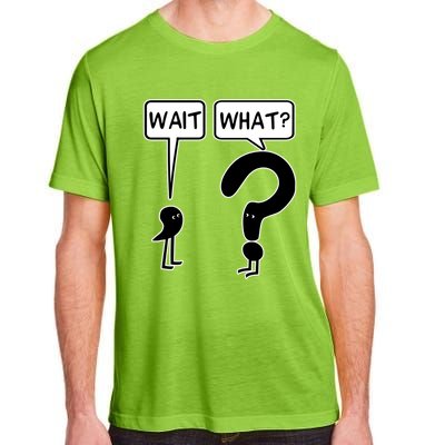 Wait What Adult ChromaSoft Performance T-Shirt