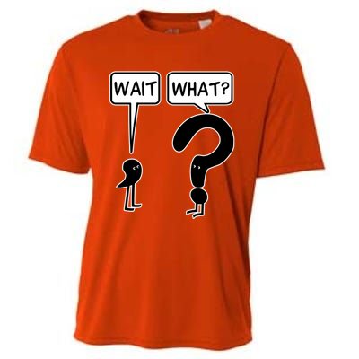 Wait What Cooling Performance Crew T-Shirt