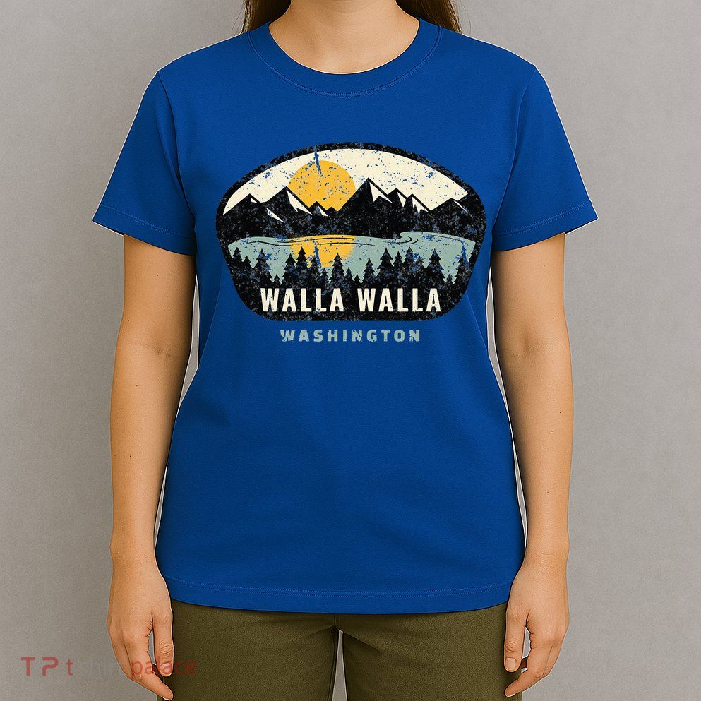 Walla Walla Washington W.A Vacation Souvenir T-Shirt