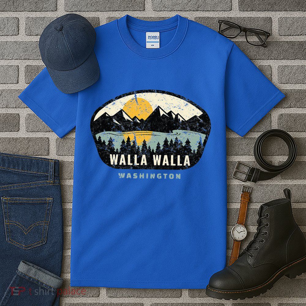 Walla Walla Washington W.A Vacation Souvenir Tall T-Shirt