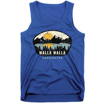 Walla Walla Washington W.A Vacation Souvenir Tank Top
