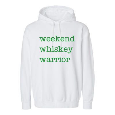 Weekend Whiskey Warrior Garment-Dyed Fleece Hoodie