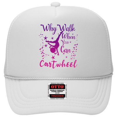 Why Walk When You Can Cartwheel Gymnastics Play Girl Top Hat