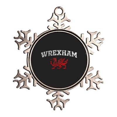 W.R.E.X.H.A.M Wales Metallic Star Ornament