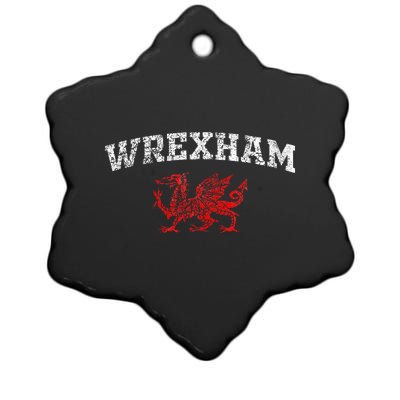 W.R.E.X.H.A.M Wales Ceramic Star Ornament