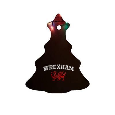 W.R.E.X.H.A.M Wales Ceramic Tree Ornament