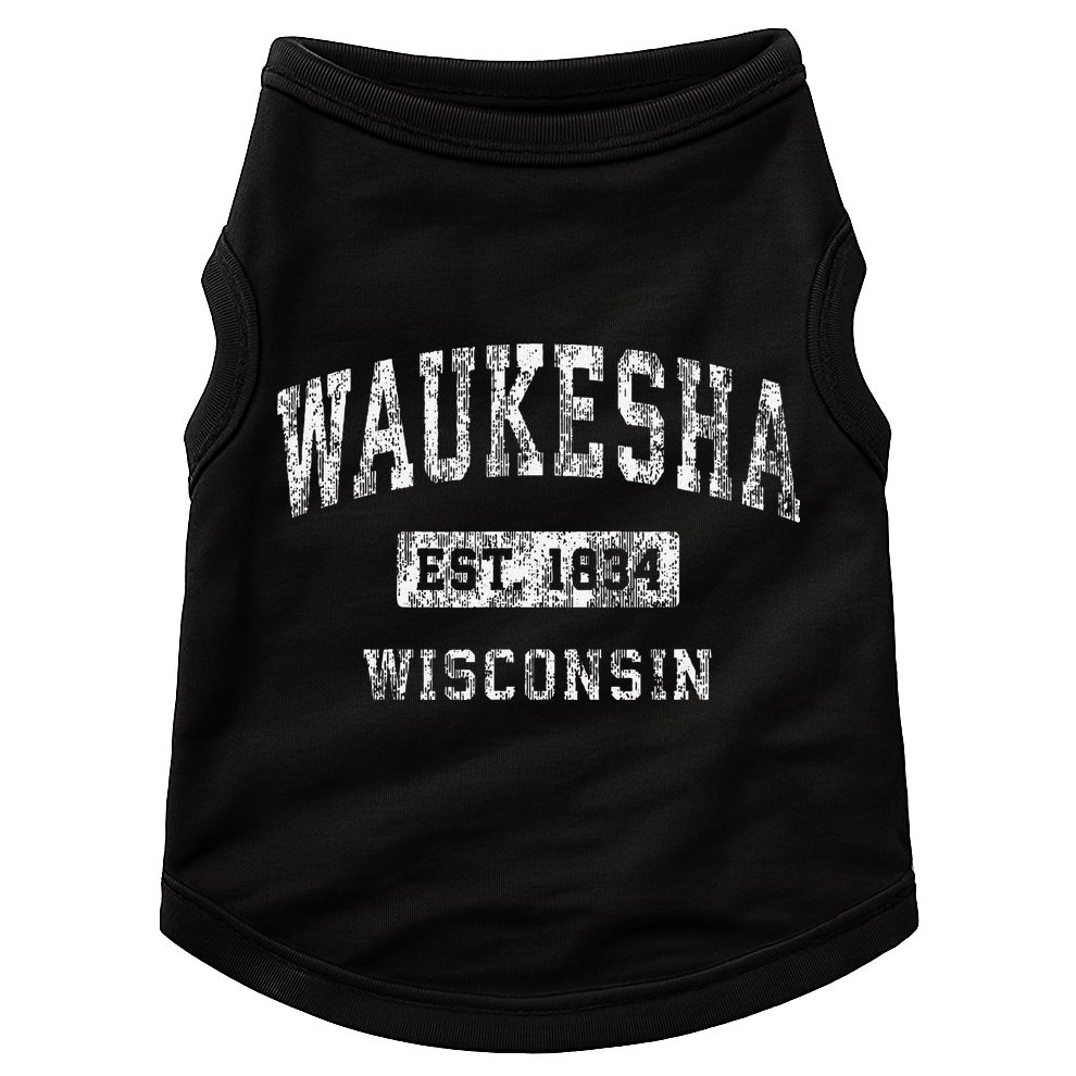 Waukesha Wisconsin Wi Vintage Established Doggie Tank