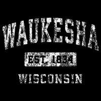 Waukesha Wisconsin Wi Vintage Established Kids T-Shirt