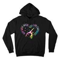 Why Walk When You Can Cartwheel Gymnast Gymnastic Girl Hoodie