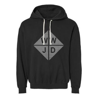 Wwjd Garment-Dyed Fleece Hoodie