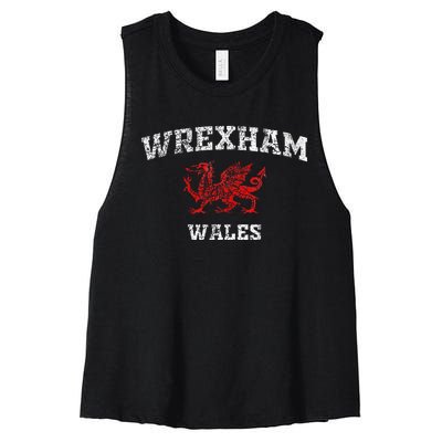 W.R.E.X.H.A.M Wales Women's Racerback Cropped Tank