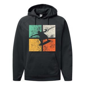 Wakeboarding Wakeboard Wakeboarder Gift Performance Fleece Hoodie