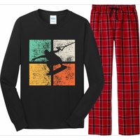 Wakeboarding Wakeboard Wakeboarder Gift Long Sleeve Pajama Set