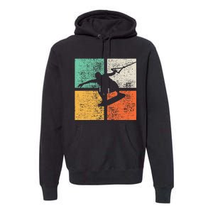 Wakeboarding Wakeboard Wakeboarder Gift Premium Hoodie