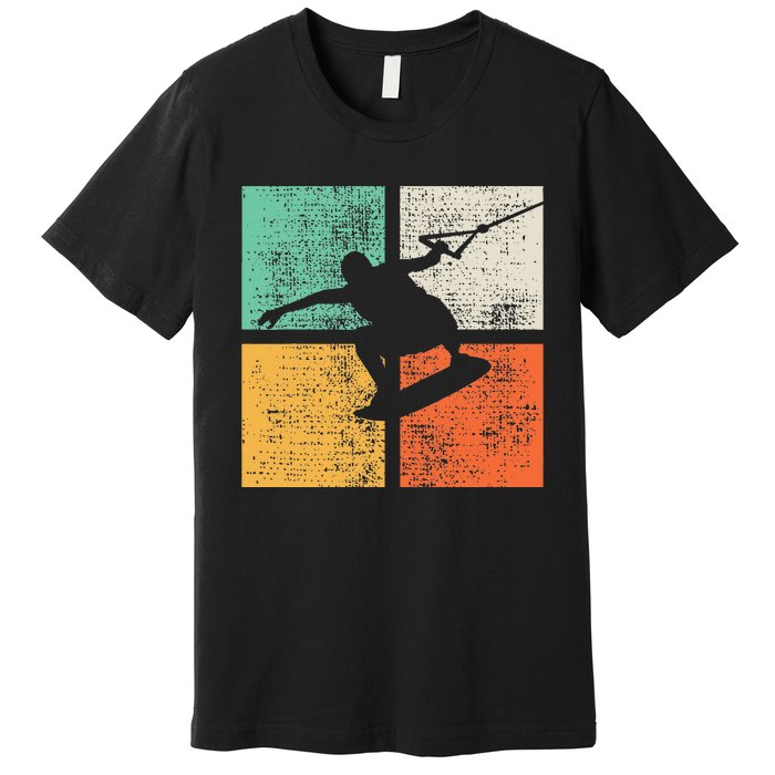 Wakeboarding Wakeboard Wakeboarder Gift Premium T-Shirt