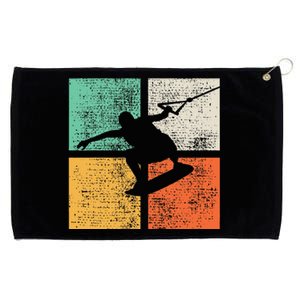 Wakeboarding Wakeboard Wakeboarder Gift Grommeted Golf Towel