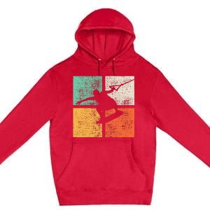 Wakeboarding Wakeboard Wakeboarder Gift Premium Pullover Hoodie