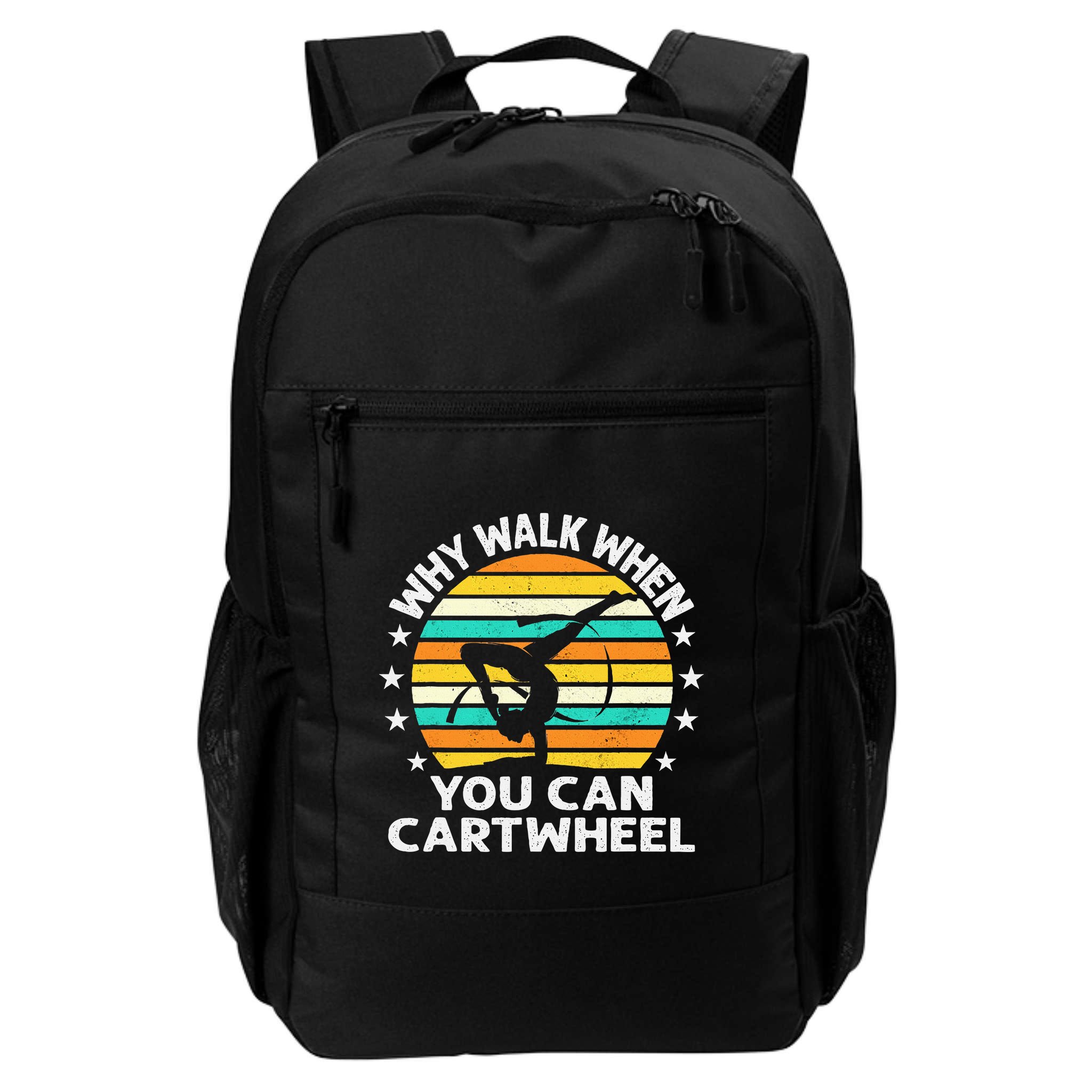 Why Walk When You Cartwheel Gymnastics Women Backpack