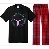 Why Walk When You Can Cartwheel Gymnast Gymnastic Pajama Set