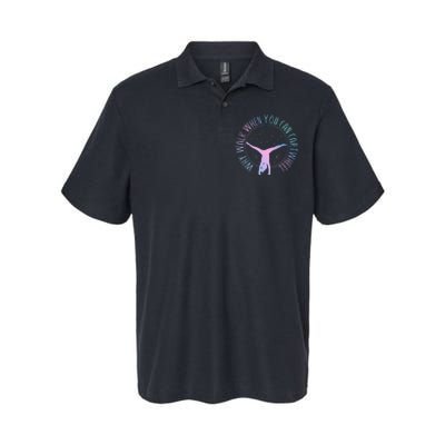 Why Walk When You Can Cartwheel Gymnast Gymnastic Softstyle Adult Sport Polo